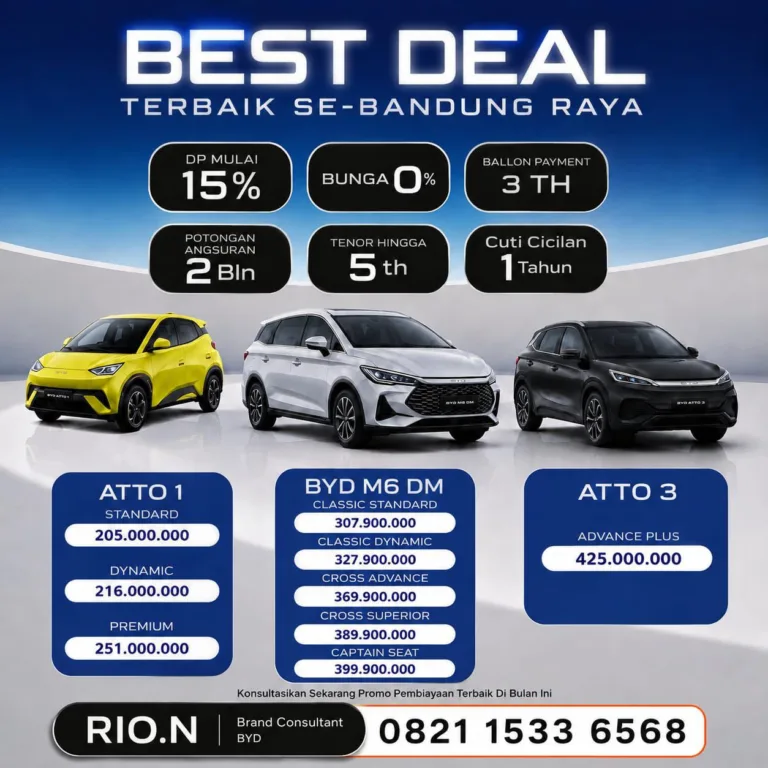 Promo Byd September Bandung 2026